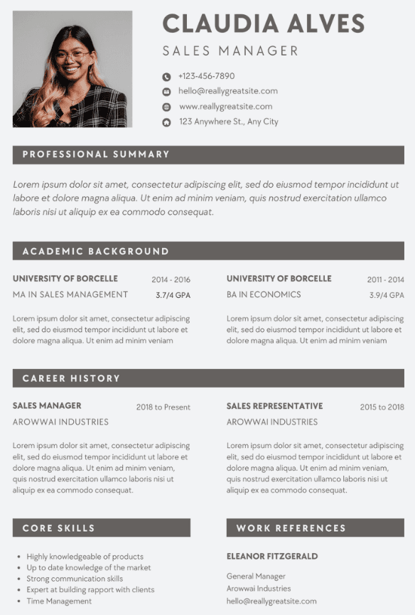 Modern Resume