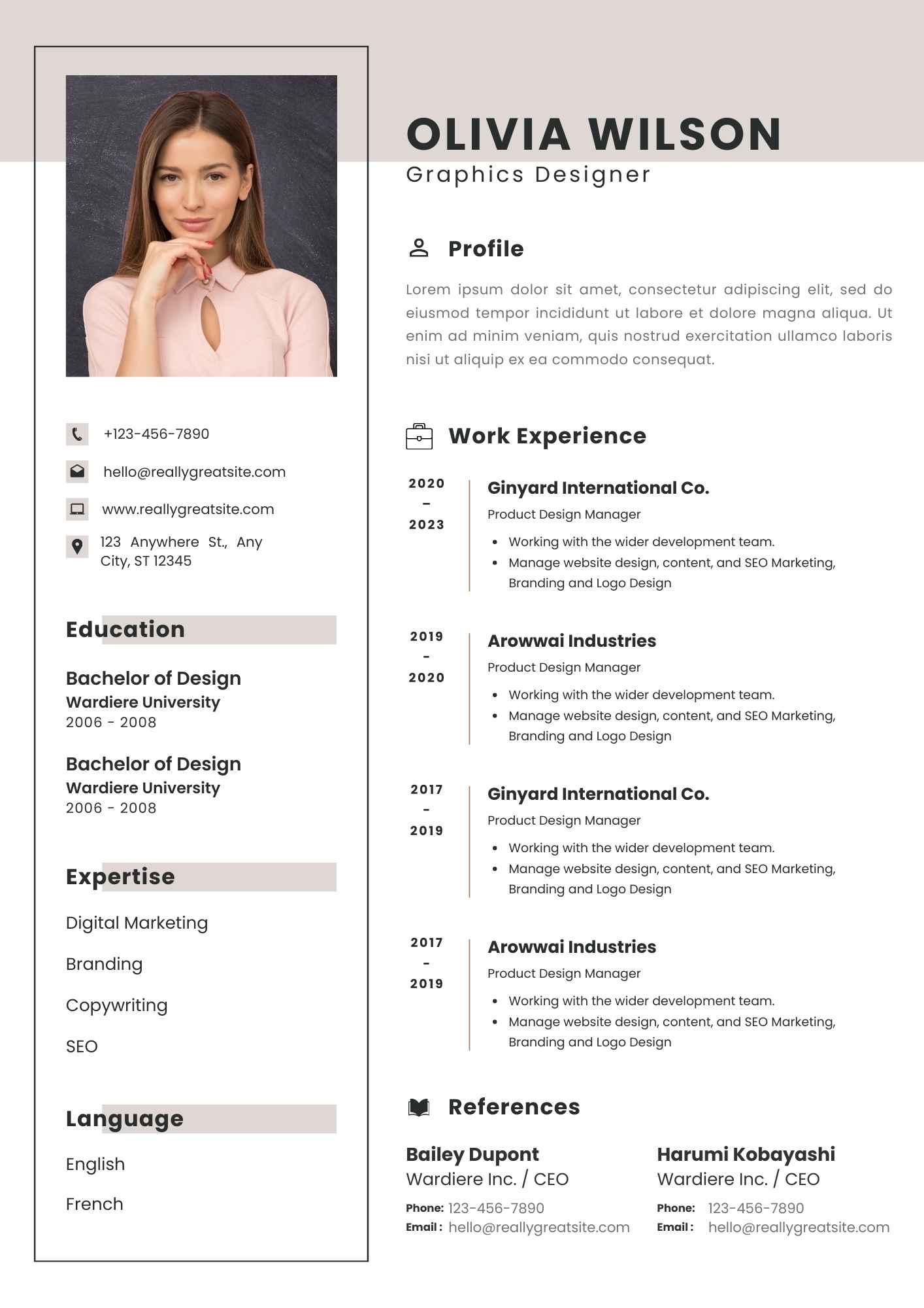 Modern Resume